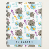 Muster von Katzen, Niedlichen Katzen, Kätzchen, Ih Planer (Vorderseite)