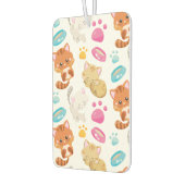 Muster von Katzen, Niedlichen Katzen, Kätzchen, Kä Autolufterfrischer (Links)