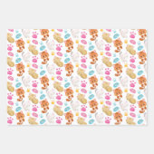 Muster von Katzen, Niedlichen Katzen, Kätzchen, Kä Geschenkpapier Set (Vorderseite)