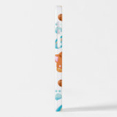 Muster von Katzen, Niedlichen Katzen, Kätzchen, Kä iPhone Hülle (Linke Seite)