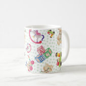 Muster von Kinderspielzeug Kaffeetasse (VorderseiteRechts)