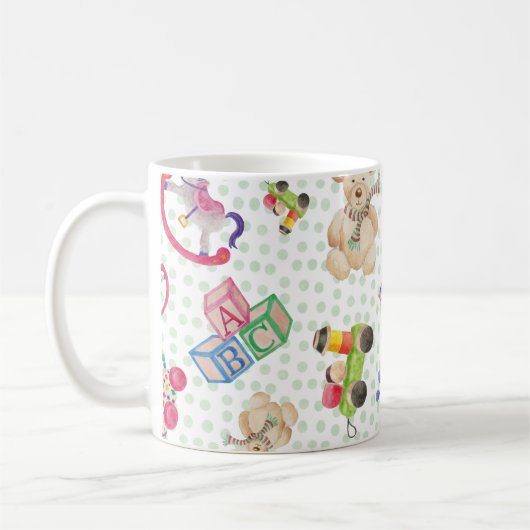 Muster von Kinderspielzeug Kaffeetasse (Links)