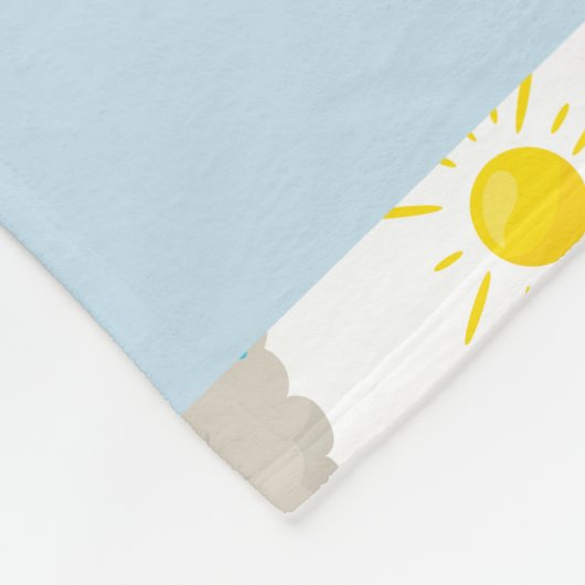 Muster von Llamas, Alpacas, Blume, Ihr Name Fleecedecke (Ecke)