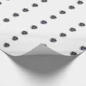 Muster von Massachusetts Geschenkpapier (Ecke)