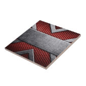 Muster von Metallplatten Fliese (Seite)