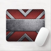 Muster von Metallplatten Mousepad (Mit Mouse)