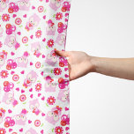 Muster von Ölen, Niedlichen Ölen, rosa Ölen, Herz Schal<br><div class="desc">Niedlich,  lustig und bezaubernd mit rosa Eulen,  Blume,  Herzen und Ballons. Modernes und trendiges Geschenk,  perfekt für den Eule-Liebhaber in Ihrem Leben.</div>