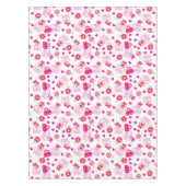 Muster von Ölen, Niedlichen Ölen, rosa Ölen, Herz Tischdecke (Vorderseite)