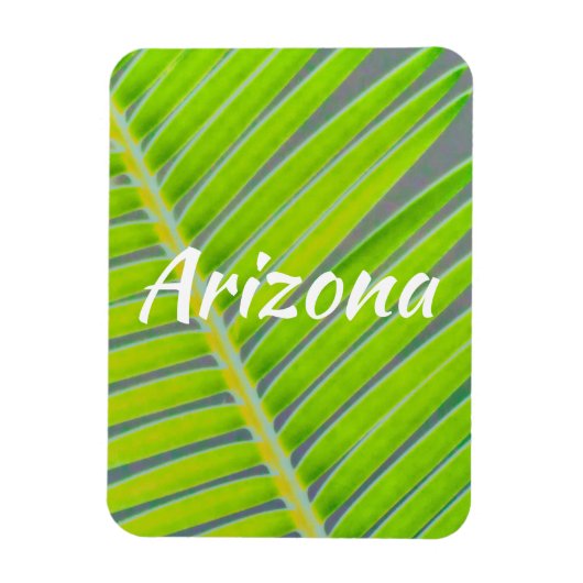 Muster von Palmen, Arizona Magnet (Vertikal)