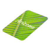 Muster von Palmen, Arizona Magnet (Linke Seite)