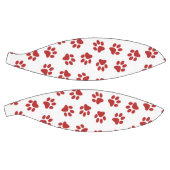 Muster von Paws, Hundebahnen, roten Pfoten Basketball (Panele)