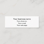 Muster von Paws, Hundebügen, Katzen, roten Paws Mini Visitenkarte (Vorderseite)