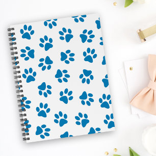 Muster von Paws, Hundeschäften, blauen Pfoten Planer