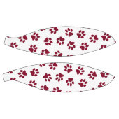 Muster von Paws, Hundeschäften, Burgundy Paws Basketball (Panele)