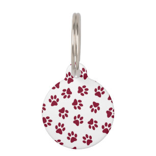 Muster von Paws, Hundeschäften, Burgundy Paws Haustiermarke