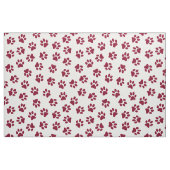 Muster von Paws, Hundeschäften, Burgundy Paws Stoff (Fat Quarter (45,7 x 55,9 cm))