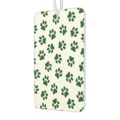 Muster von Paws, Hundeschäften, grünen Pfoten Autolufterfrischer (Links)