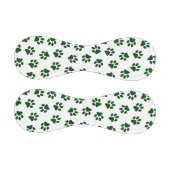 Muster von Paws, Hundeschäften, grünen Pfoten Baseball (Paneele)