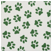 Muster von Paws, Hundeschäften, grünen Pfoten Stoff (Muster)