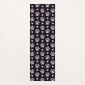 Muster von Paws, Hundeschäften, Lilac-Pfoten, Herz Yogamatte (Vorderseite)