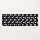 Muster von Paws, Hundeschäften, Lilac-Pfoten, Herz Yogamatte (Vorderseite (Horizontal))