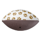 Muster von Paws, Hundeschäften, orangefarbene Gold Football (Gedreht 270)