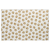 Muster von Paws, Hundeschäften, orangefarbene Gold Stoff (Fat Quarter (45,7 x 55,9 cm))