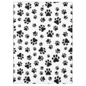 Muster von Paws, Hundeschäften, Schwarz und Weiß Klemmbrett (Rückseite)