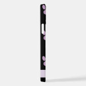 Muster von Paws, Lilac Paws, Herz, Ihr Name iPhone Hülle (Rechte Seite)