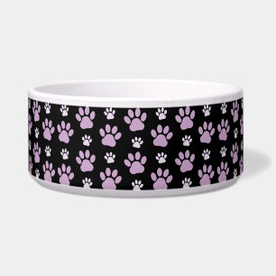 Muster von Paws, Lilac Paws, Hundepfen, Paw Prints Napf