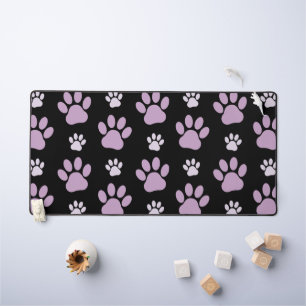 Muster von Paws, Lilac Paws, Hundepfen, Paw Prints Schreibtischunterlage