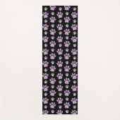 Muster von Paws, Lilac Paws, Hundepfen, Paw Prints Yogamatte (Vorderseite)
