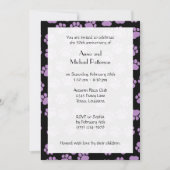 Muster von Paws, Lilac Paws, Hundeschäben, Jahrest Einladung (Vorderseite)