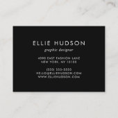 Muster von Pfoten, Hunde-Groomer, Hunde-Walker, Pe Visitenkarte (Rückseite)