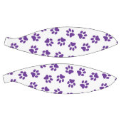 Muster von Pfoten, Hundeschäften, Lila Pfoten Basketball (Panele)