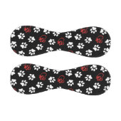 Muster von Pfoten, weißen Pfoten, roten Pfoten, He Baseball (Paneele)