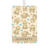 Muster von Schlägen, Niedlichen Schlitzen, Herz, I Autolufterfrischer (Rückseite)