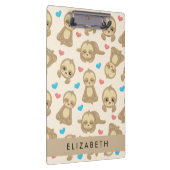 Muster von Schlägen, Niedlichen Schlitzen, Herz, I Klemmbrett (Rechts)