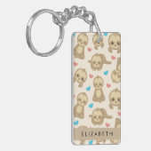 Muster von Schlägen, Niedlichen Schlitzen, Herz, I Schlüsselanhänger (Vorderseite links)