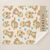 Muster von Schlägen, Niedlichen Schlitzen, Herz, I Sherpadecke (Vorderseite (Horizontal))