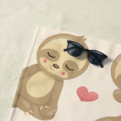 Muster von Schlägen, Niedlichen Schlitzen, Herz, I Strandtuch (Beispiel)