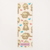 Muster von Schlägen, Niedlichen Schlitzen, Herz, I Yogamatte (Vorderseite)