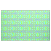 Muster von Serenity - Lime Green & Blue Stoff (Yard (91,4 cm))