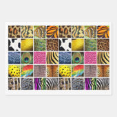 Muster von Tieren und Insekten-Haut Geschenkpapier Set (Vorderseite)