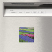 Muster von Traubentreu, Tulpen und Magnet (In Situ (Geschirrspüler))