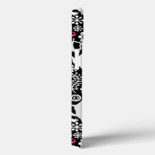 Muster von Vögeln und Tassen Case-Mate iPhone Hülle (Rückseite / Rechts)