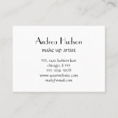 Muster von Wirbel, wirbelndes Muster, wirbeln, grü Visitenkarte (Rückseite)