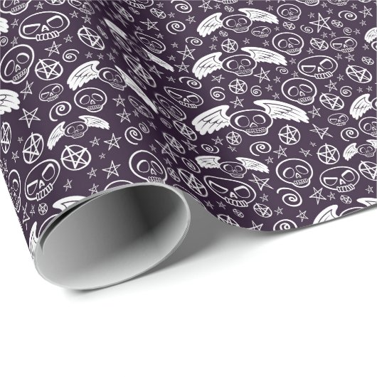 Muster "Voodoo" Geschenkpapier (Rolleneckpunkt)