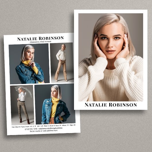 Muster-Vorlage für den Akteur 5-Foto-Portfolio-Com Einladung