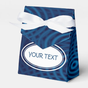 Muster - Wasser plätschert dunkelblaues + Ihr Tex Geschenkschachtel